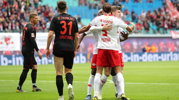 Heimsieg gegen Freiburg: Leipzig schafft CL-Quali