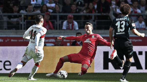 VfB fügt Werder die erste Niederlage zu