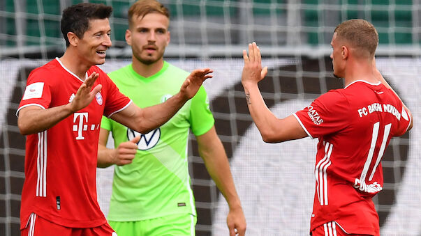 Bayern bezwingt Glasners Wolfsburger