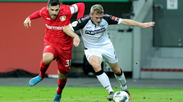 Leverkusen feiert knappen Sieg gegen Paderborn