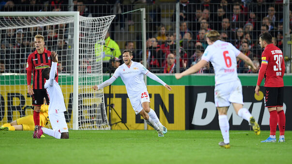 Union Berlin wirft SC Freiburg aus DFB-Pokal