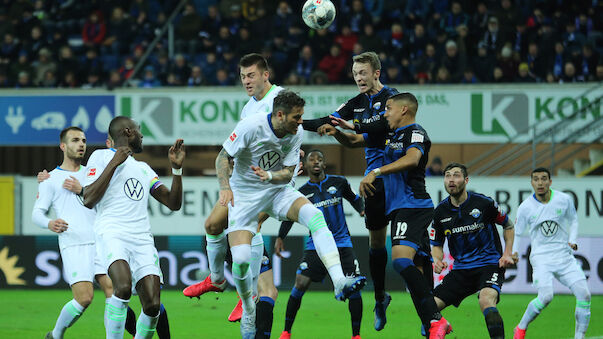 VfL Wolfsburg stoppt Talfahrt in Paderborn