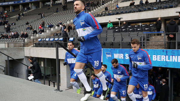 Hertha: Strenge Kontrolle des Trainings