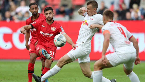 Leverkusen gibt Sieg gegen Leipzig aus der Hand