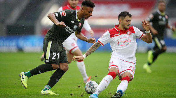 Düsseldorf siegt spät gegen Onisiwo und Mainz