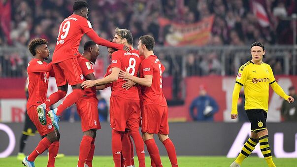 Bayern demütigen Dortmund im großen Schlager