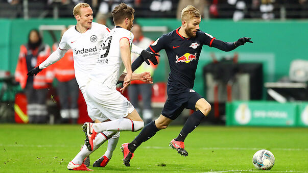 DFB-Pokal: Frankfurt schaltet Leipzig aus