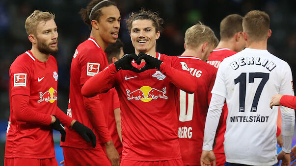 Leipzig dreht Hertha-Match dank Sabitzer 