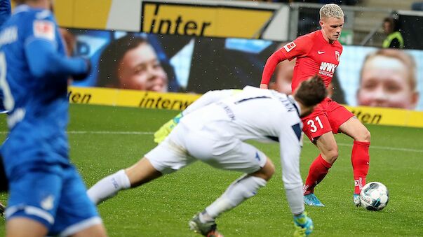 Augsburgs Punkte-Lauf hält bei Hoffenheim an