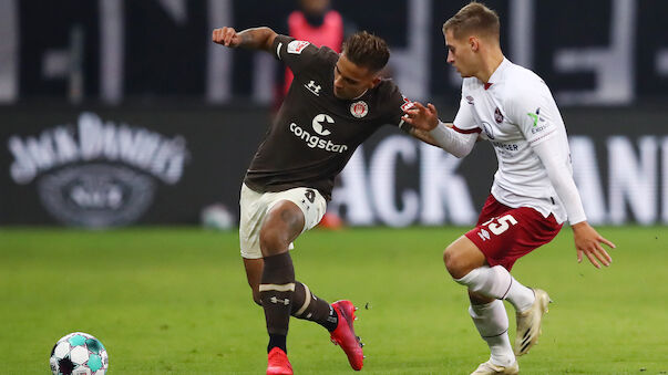 St. Pauli und Nürnberg trennen sich Unentschieden