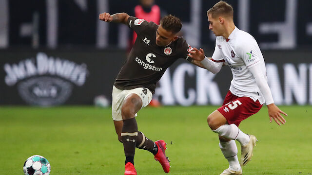 St. Pauli kommt gegen Nürnberg zweimal zurück