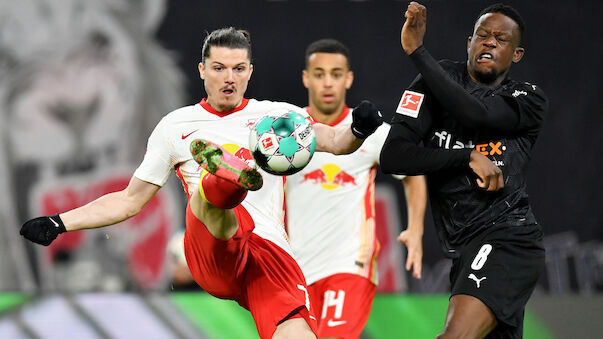 Leipzig dreht 0:2-Rückstand gegen Gladbach