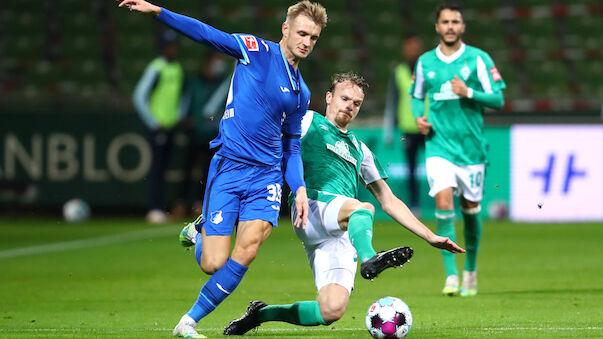 Hoffenheim punktet bei Bremen