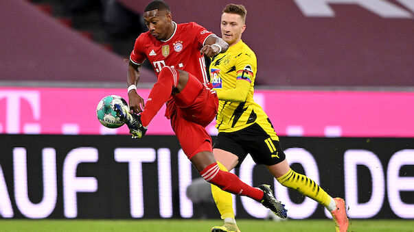 Bayern dreht 0:2-Rückstand gegen Dortmund