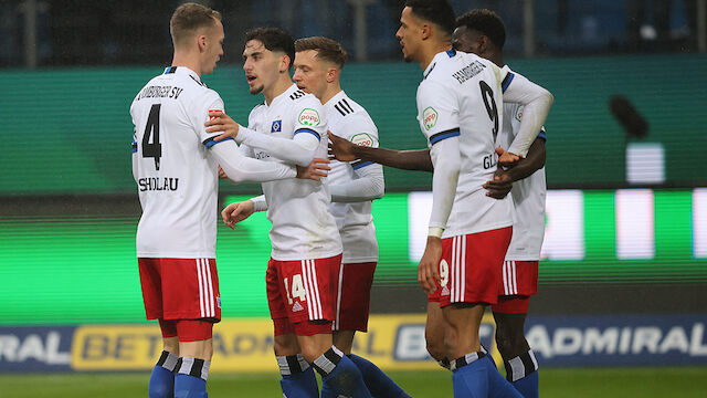 HSV springt mit Sieg gegen Rostock in die Top-3