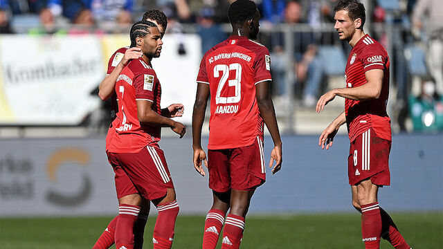 Bayern macht in Bielefeld Schritt Richtung Titel