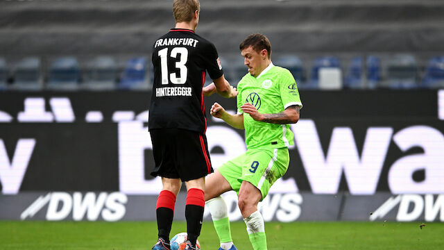 Kruse trifft bei Wolfsburg-Sieg gegen Frankfurt