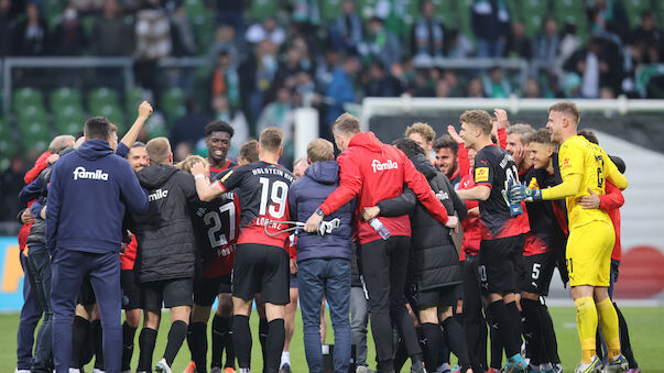 Werder Bremen verspielt Tabellenführung