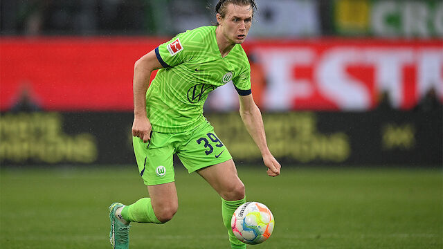 Wimmer mit Kurzeinsatz bei Wolfsburg-Remis gegen Leverkusen