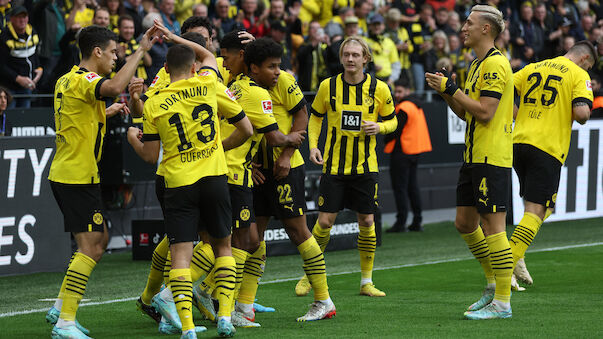 Dortmund schießt sich gegen Stuttgart Frust von der Seele