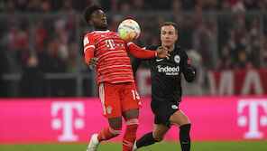 Eintracht Frankfurt ringt Bayern im Topspiel einen Punkt ab