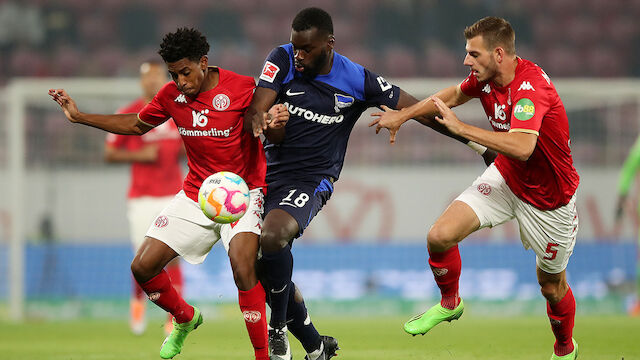 Mainz bejubelt Last-Minute-Punkt gegen Hertha