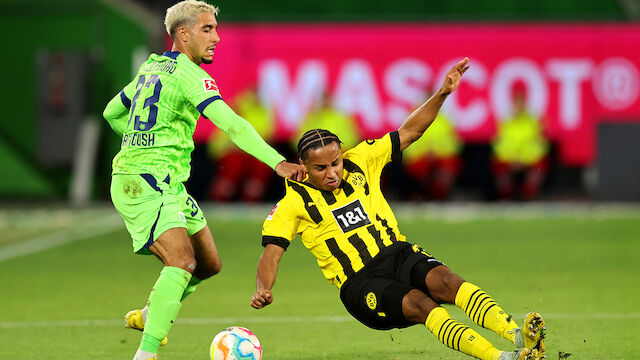 Dortmund rutscht gegen Wolfsburg aus