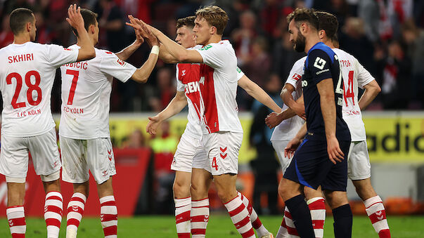 Abstieg rückt näher! Hertha wird von Köln vorgeführt