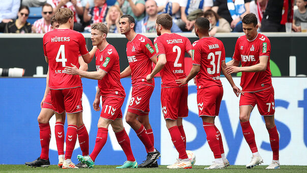 Kainz trifft bei souveränem Köln-Sieg in Hoffenheim