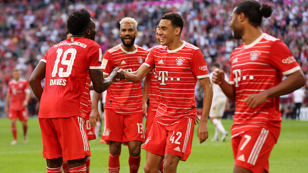Bayern mit Kantersieg zurück an die Spitze