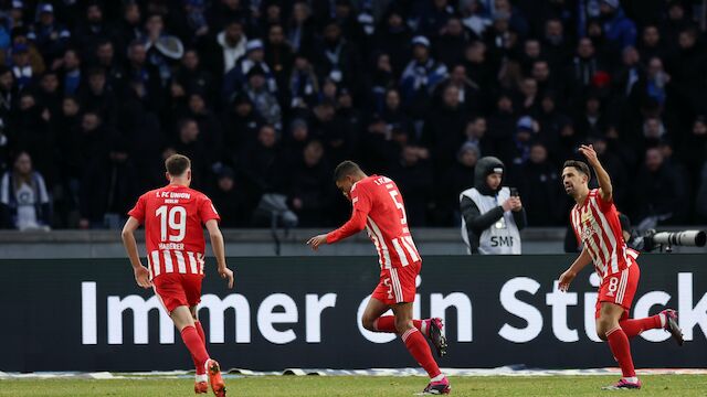 Union nach Derbysieg weiter Bayern-Verfolger Nummer 1