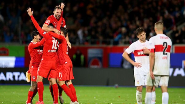 VfB vergibt Elfmeter: Heidenheim schlägt Stuttgart daheim