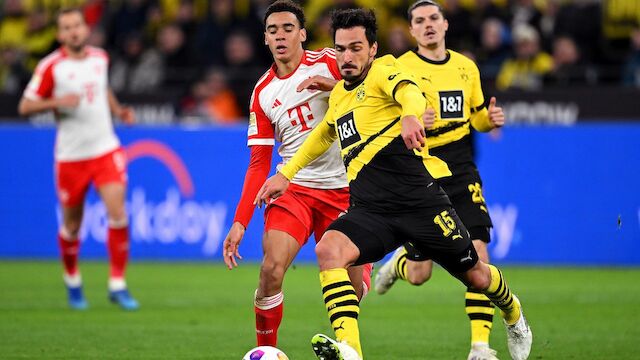 Bayern und Dortmund vor Spitzenspiel mit Personalsorgen