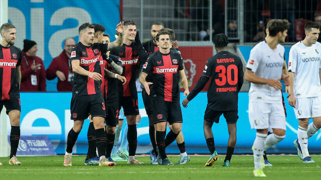 Leverkusen krönt sich mit klarem Heimsieg zum Winterkönig