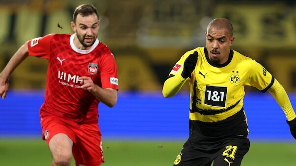 BVB zittert lange, aber schlägt Tabellenführer Heidenheim