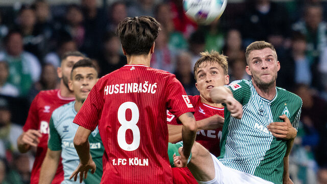 Kölns Sieglos-Serie geht auch gegen Bremen weiter