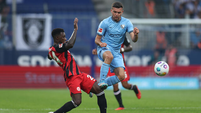 Stöger beschert Bochum späten Punktgewinn gegen Frankfurt 