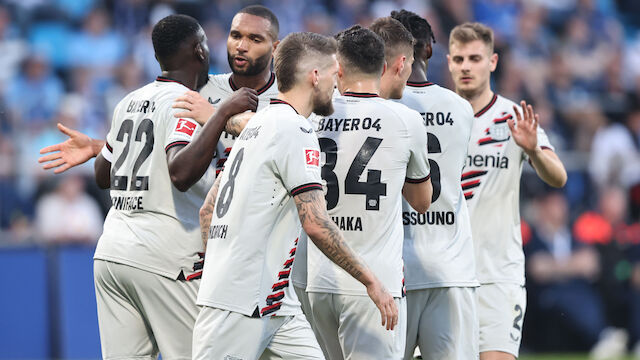 50 Spiele ungeschlagen! Leverkusen setzt Serie fort