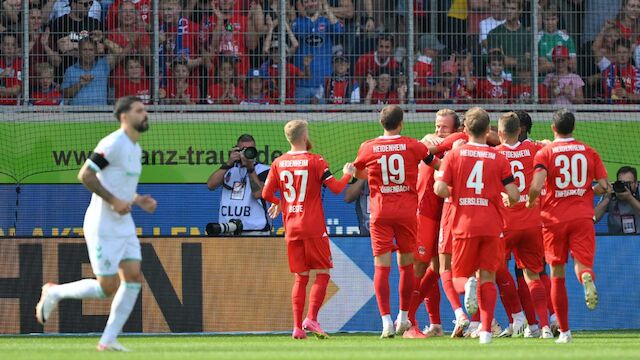 Furioses Heidenheim fügt Werder Bremen nächste Pleite zu