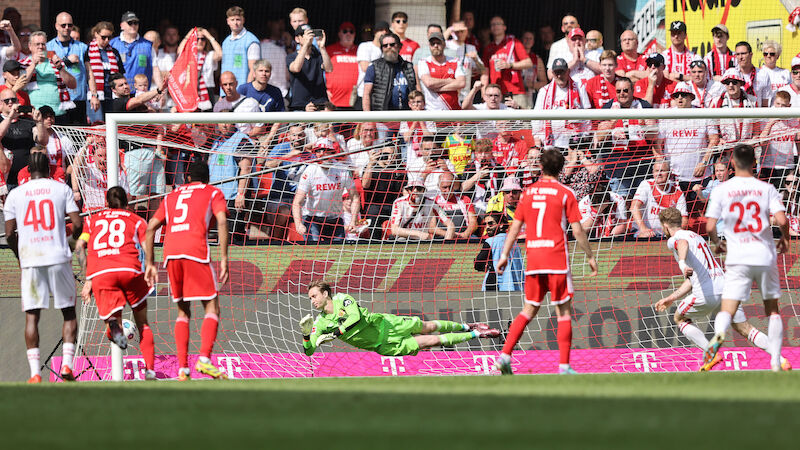 2:0 verspielt! Union rutscht auf Relegationsplatz ab