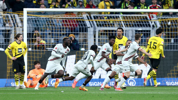 Last-Minute-Tor! Leverkusen prolongiert Serie in Dortmund