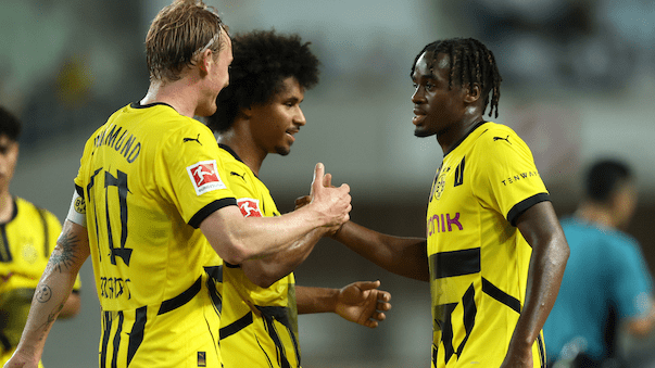 Joker Bynoe-Gittens beschert Dortmund Auftaktsieg 
