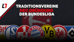 Die Traditionsklubs seit Gründung der Deutschen Bundesliga