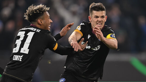 Karlsruhe punktet im Aufstiegsrennen - Hertha patzt