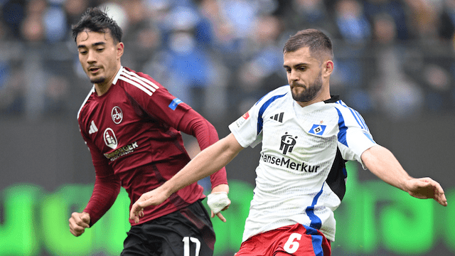 Remis! Nürnberg rettet Punkt in Hamburg
