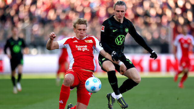 Ex-Rapidler mit Assist: Union ringt Wolfsburg nieder