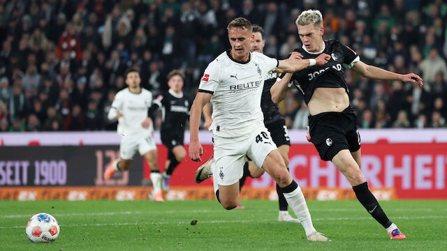 Ohne Stöger: Gladbach hält Defensive gegen Freiburg dicht
