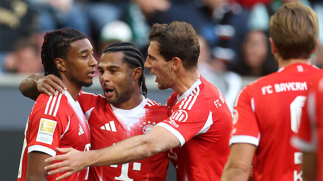 Laimer-Assist bei Bayern-Auswärtserfolg in Augsburg