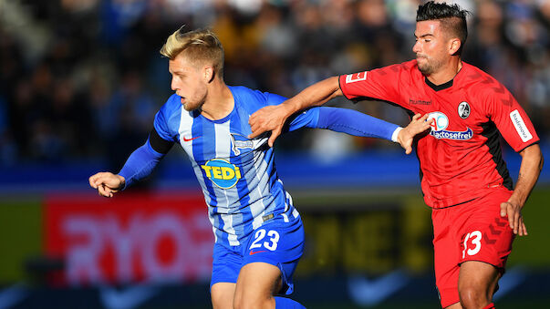 Hertha bleibt nur ein Punkt gegen Freiburg