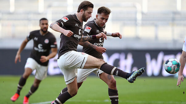 Burgstaller-Doppelpack sichert St. Pauli Sieg